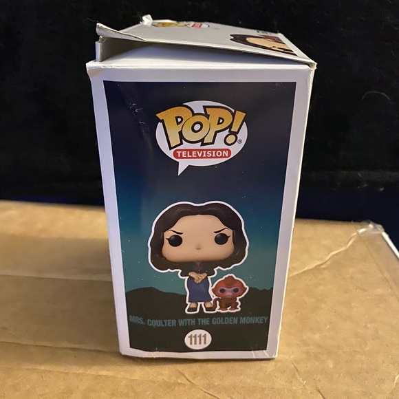 NIB His Dark Materials “Mrs. Coulter with the golden monkey” Funko Pop #1111 - Picture 5 of 6